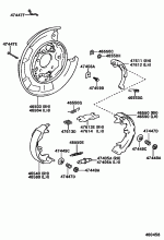 PARKING BRAKE & CABLE 1